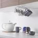 Держатель для чашек 14х26х3см серый металлик, покрытие Polytherm OCTO-MUG METALTEX