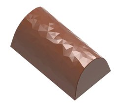 Форма для шоколаду "Бюш із гранями" 36x20x15, 9,5 gr x24 шт
