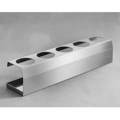Підставка для диспенсера для соусу 5 шт., об'ємом 700-980 мл. діаметр 7,3 см. нержавіюча сталь.
