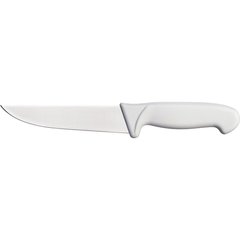 Кухонний ніж м'ясника 15 см. Stalgast із білою пластиковою ручкою (284156)
