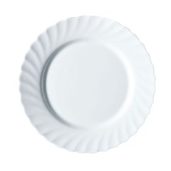 Белая пирожковая тарелка Luminarc Trianon 155 мм (D7501)