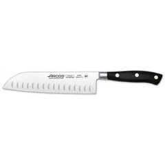 Нож кухонный японский 18 см. Riviera, Arcos с черной пластиковой ручкой (233500)