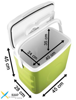 Холодильник дорожній Sencor, 44x6х29,2, 29л, 1дв., зелений
