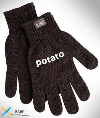 Рукавицы для чистки картофеля черные Paderno