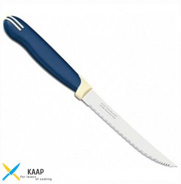 Набір ножів для стейку Multicolor 125мм 2шт Tramontina 23529/215