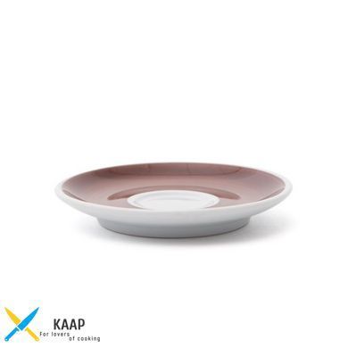 Блюдце 12 см. порцелянове, коричневе espresso Verona/Torino/Roma Millecolori Hand Painted, Ancap