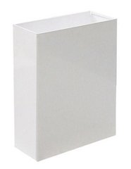 Корзина для бумажных полотенец металл белый 16 л. M 116W