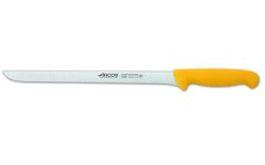 Нож кухонный для хамона 28 см. 2900, Arcos с желтой пластиковой ручкой (293900)