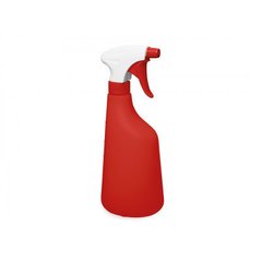Пульверизатор красный с бутылкой 0,6 л со шкалой в мл и %. 7636.P21