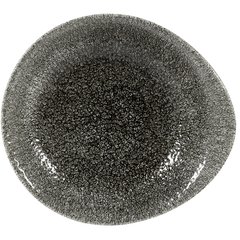 Тарілка глибока 16,8х18,5 см, серія Raku Quartz Black