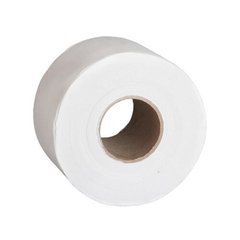 Бумага туалетная на гильзе 2 слоя белая целлюлоза 190х90 мм., 12 рулонов Джамбо