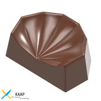 Форма для шоколадной конфеты "павлин" 38,5х26х14,5 мм, 2х8 шт., 11 г