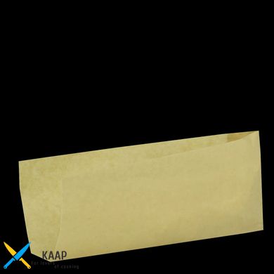 Пакунок куток для класичного хот-дога 200x85 мм 40 г/м2 500 шт/уп паперовий крафт (014001)
