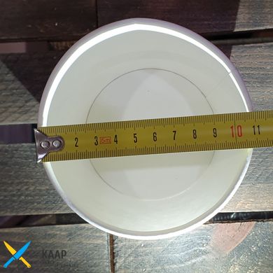 Стакан-пиала для мороженого 480мл. 50 шт/уп. 11х8,5 см. бумажный, белый