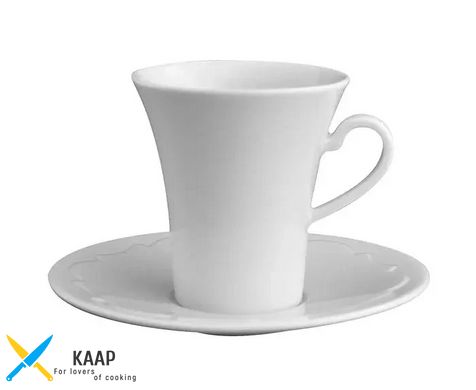 Чашка Latte 215 мл із блюдцем 14,5 см серія "Vivaldi"