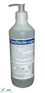 Дезинфицирующее редкое мыло 500 мл. с дозатором Тендиклин софт Tendiklin Soft, Bode Chemie