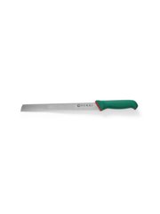 Кухонный нож для хлеба 26 см. Hendi зеленый с пластиковой ручкой (843888)