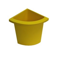 Разделитель урны для мусора желтый ACQUALBA. A54608