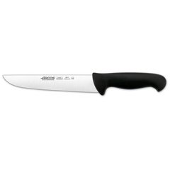 Нож кухонный мясника 21 см. 2900, Arcos с черной пластиковой ручкой (291725)