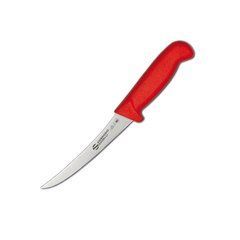 Ніж обвалювальний, вигнуте лезо, 15 см, Ambrogio Sanelli, Supra, червоний, S301.015R