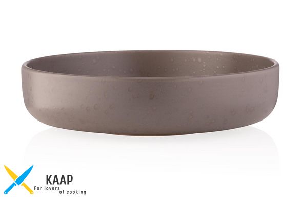 Тарілка супова Trento, 21,5 см, сіра, кераміка ARDESTO