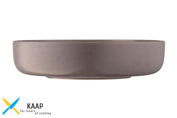 Тарелка суповая Trento, 21,5 см, серая, керамика ARDESTO