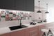 Мойка кухонная Eridan, гранит, прямоугольная, с крылом, 780х500х210мм, чаша - 1, накладная, черный Deante