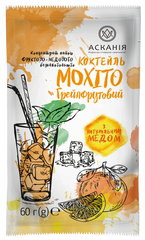Напиток-сашет концентрированный "Коктейль МОХИТО грейпфрутовый" 60 г (1х12)