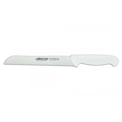 Кухонный нож для хлеба 20 см. 2900, Arcos с белой пластиковой ручкой (291424)