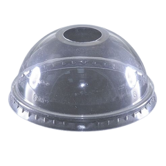 Крышка для ПЕТ стакана купол с отверстием РК-950 1000 шт РР Н 52678