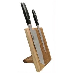 Магнитная подставка для ножей 15х2х22 см деревянная (EV152219)