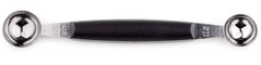 Кухонний ніж для дині подвійний Ø2,2/3х17см. Orange, APS із чорною пластиковою ручкою (401-88811)