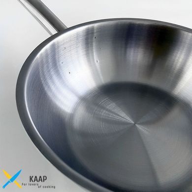Сковорода із нержавіючої сталі 240 мм. Atelier Gastro 014240 h-50 мм.