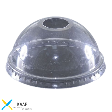 Крышка для ПЕТ стакана купол с отверстием РК-950 1000 шт РР Н 52678