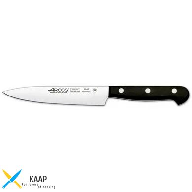 Кухонный нож поварской 15 см. Universal, Arcos с черной пластиковой ручкой (284604)