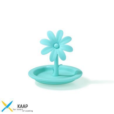 Крышка для кружки 9 см ЦВЕТОК (силикон) (12 ед. В промо-коробке) цена за 1од