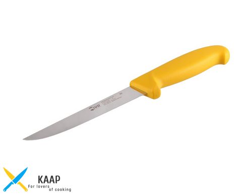 Кухонний ніж обвалочний IVO Europrofessional 15 см жовтий професійний (41008.15.03)
