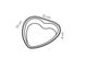 Форма TESCOMA серце DELICIA 23 см (623160)