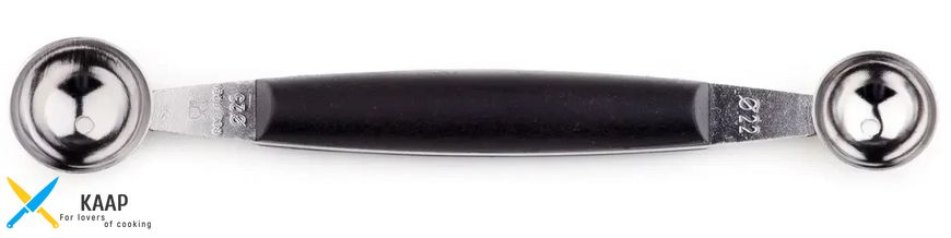 Кухонный нож для дыни двойной Ø2,2/3х17см. Orange, APS с черной пластиковой ручкой (401-88811)