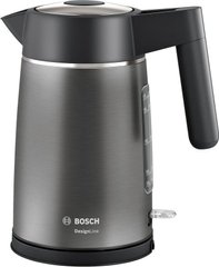 Електрочайник Bosch, 1.7л, метал, чорний