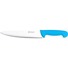 Кухонний ніж кухарський 22 см. Stalgast із синьою пластиковою ручкою (281214)