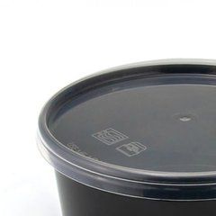 Крышка плоская полипропиленовая прозрачная для контейнера &Oslash;=120 мм (подходит для 011850, 011847)