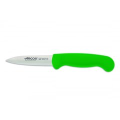Ніж кухонний для чищення 8,5 см.,2900, Arcos із зеленою пластиковою ручкою (290021)