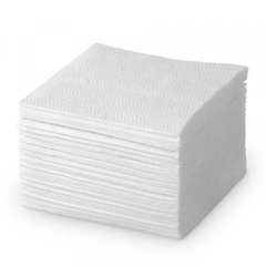 Серветка паперова 1/4 двошарова 33х33 см Біла (200шт/пач)