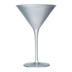 Бокал для мартини серебряный 240 мл, h-172 мм, d-116 мм "Olympic" Stoelzle