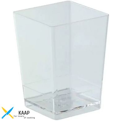 Склянка пластмасова прозора 50 мл, 100 шт PMOCU001