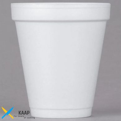 Склянка одноразова 180мл., 25 шт. спінений полістирол, білий Dart 6J6