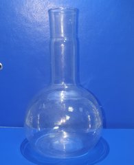 Колба хімічна 500 мл скляна пласт із широким горлом П-3-500-34 ХС ТУ 3 Україна 14307481.014-95