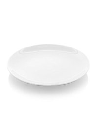 Тарелка мелкая без борта 30 см белая Bianco , Fine Dine