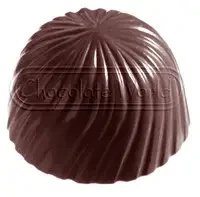 Форма для шоколада "Волна" 29x19 мм, 24 шт. x10 gr